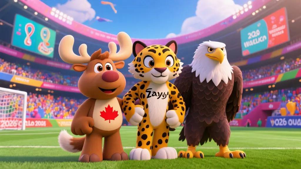 揭秘2026世界杯吉祥物：Maple、Zayu与Clutch背后的文化密码与狂欢寓意